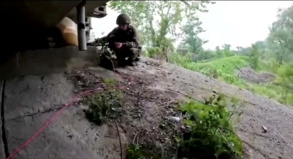 Pripadnik ukrajinskih snaga u okolini Sjeverodonjecka