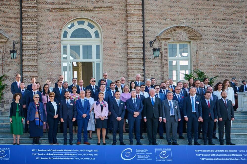 Krivokapić na sjednici Komiteta ministara SE u Torinu, Foto: MVP