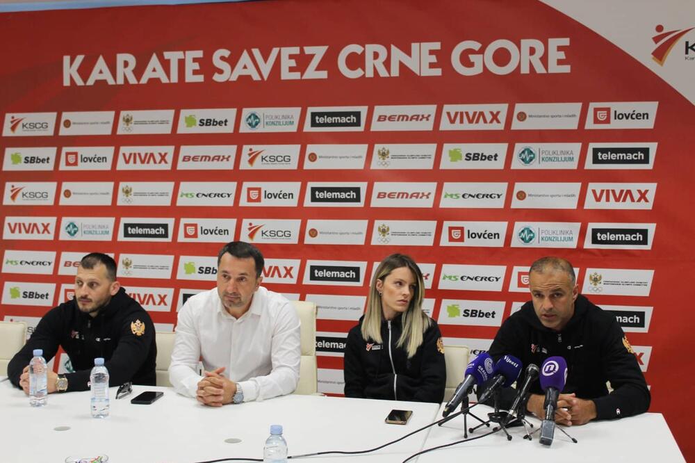 Sa današnje konferenciji u Karate savezu Crne Gore, Foto: Karate savez Crne Gore