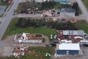 VIDEO Tornado u Mičigenu napravio pustoš, jedna osoba stradala