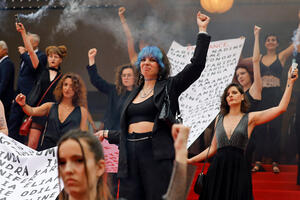 Kanski filmski festival: Protest protiv nasilja na ženama