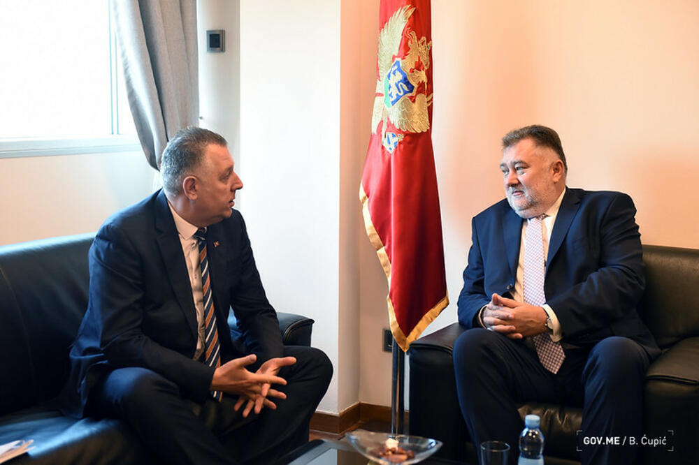 Miljanić i Gandel, Foto: gov.me