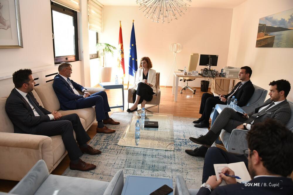 Sa sastanka Marović - Veber, Foto: Ministarstvo evropskih poslova
