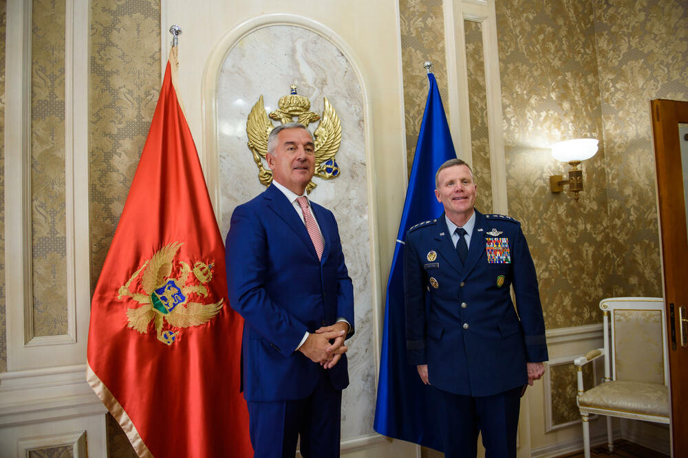 Đukanović i Volters, Foto: Služba za informisanje predsjednika Crne Gore