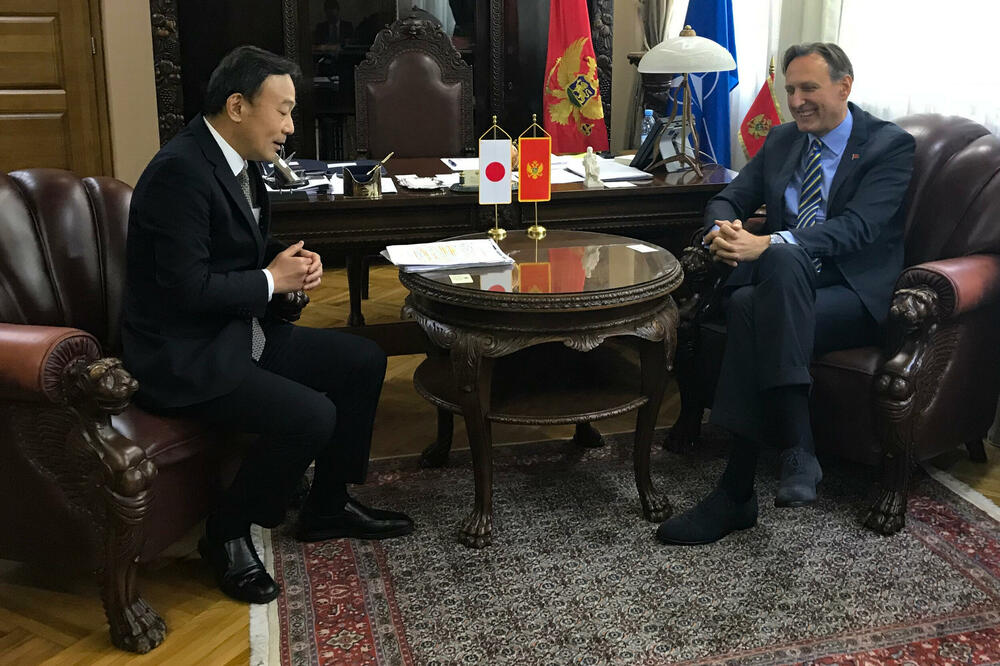 Takahiko i Krivokapić, Foto: Ministarstvo vanjskih poslova