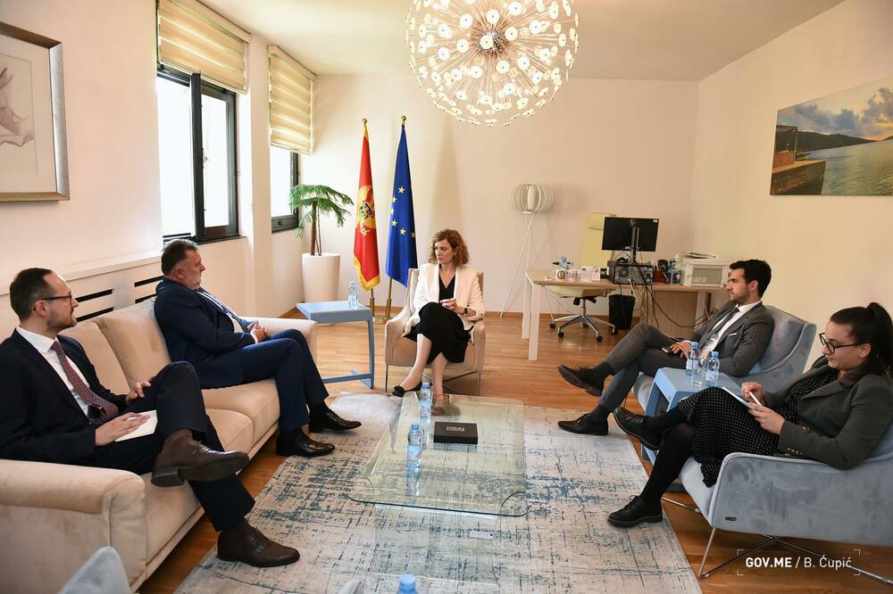 Sa sastanka Marović - Gandel, Foto: Ministarstvo evropskih poslova
