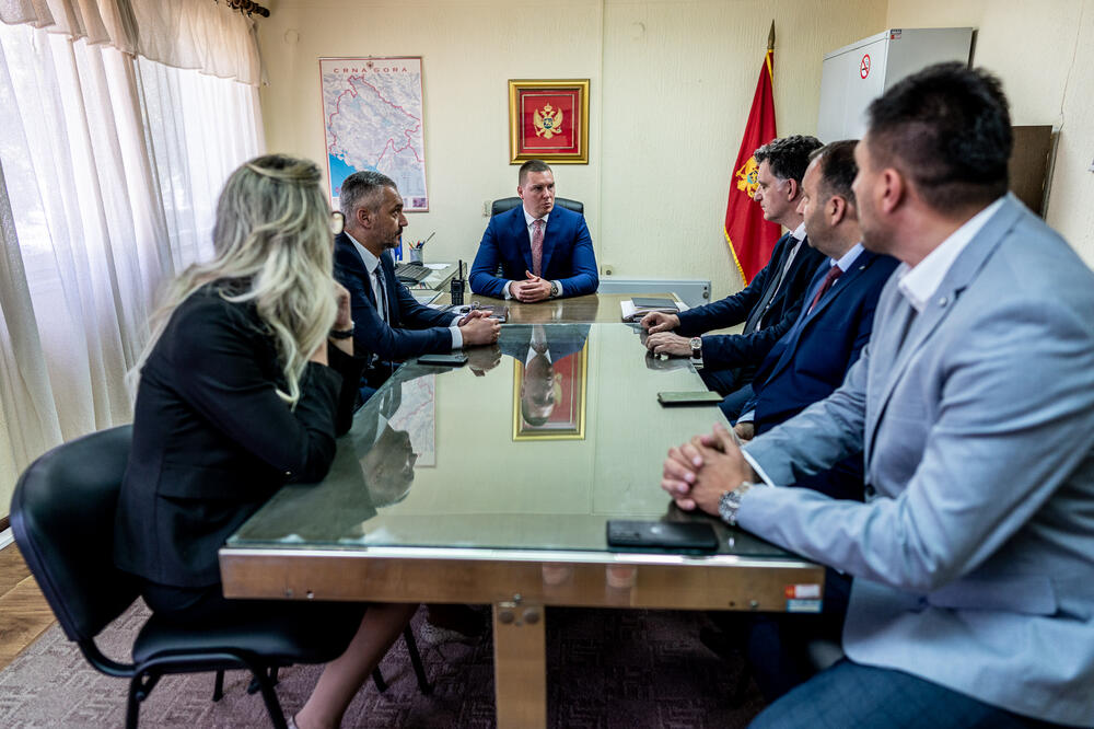 Sa sastanka u Tivtu, Foto: MUP