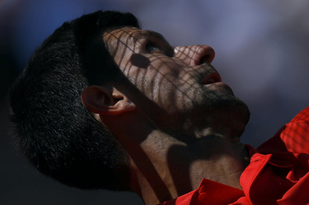 Đoković na meču sa Bedeneom, Foto: Reuters