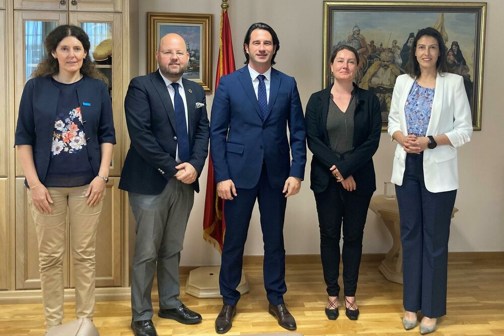 Kovač sa predstavnicima tima UN, Foto: Ministarstvo pravde