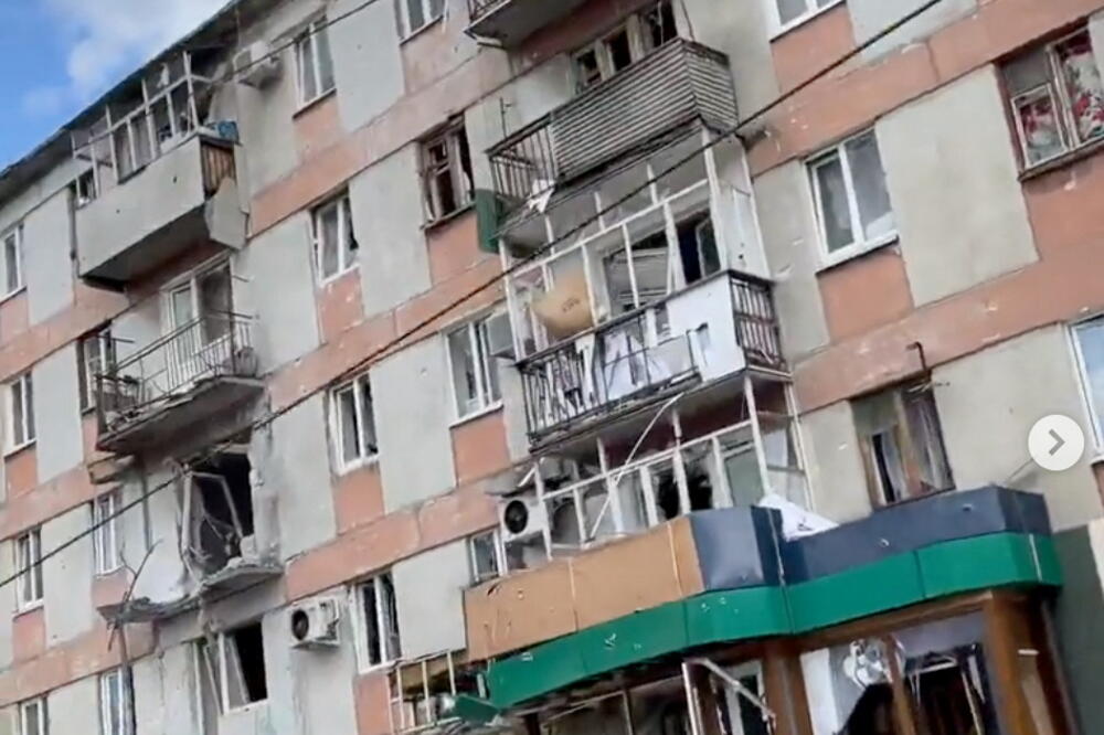 Rusko granatiranje u Sjeverodonjecku, Foto: Reuters