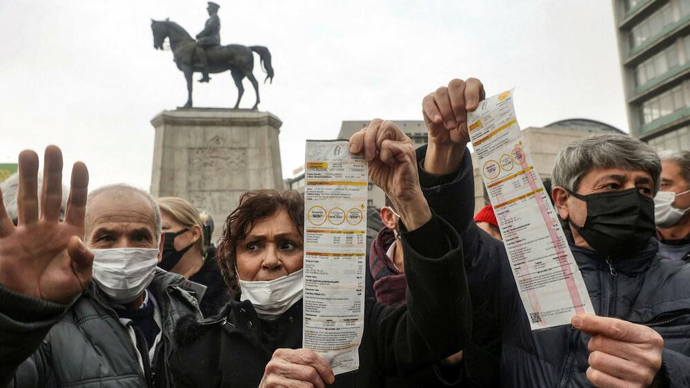 Protesti u Turskoj zbog skoka cijena struje i komunalija