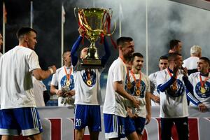 The draw for the semifinals of the Cup of Montenegro in football, tomorrow at noon