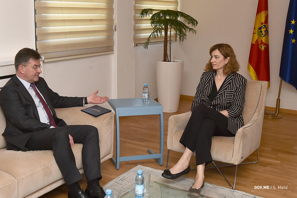 Lajčak i Marović, Foto: Vlada Crne Gore