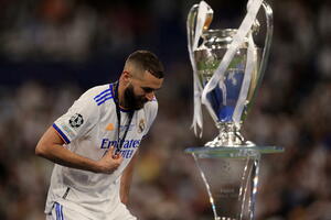 Uefa izabrala idealni tim LŠ, Benzema najbolji fudbaler, Vinisijus...