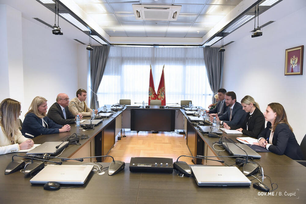 Sa sastanka Konjević - Pič, Foto: Gov.me/ Bojana Ćupić