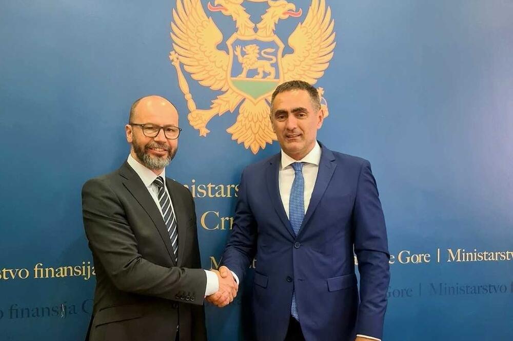 Presker i Damjanović, Foto: Ministarstvo finansija