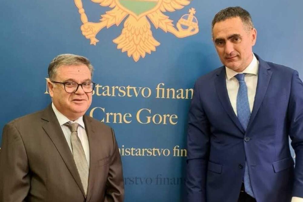 Timonije i Damjanović, Foto: Ministarstvo finansija