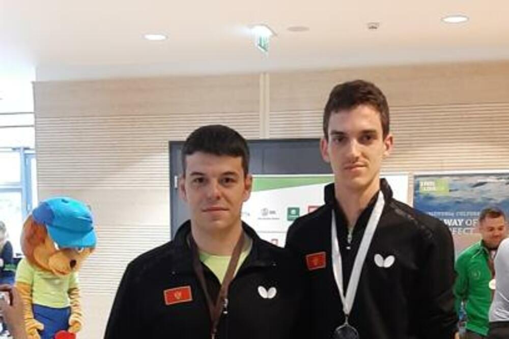 Bakić i Radović, Foto: Paraolimpijski komitet Crne Gore