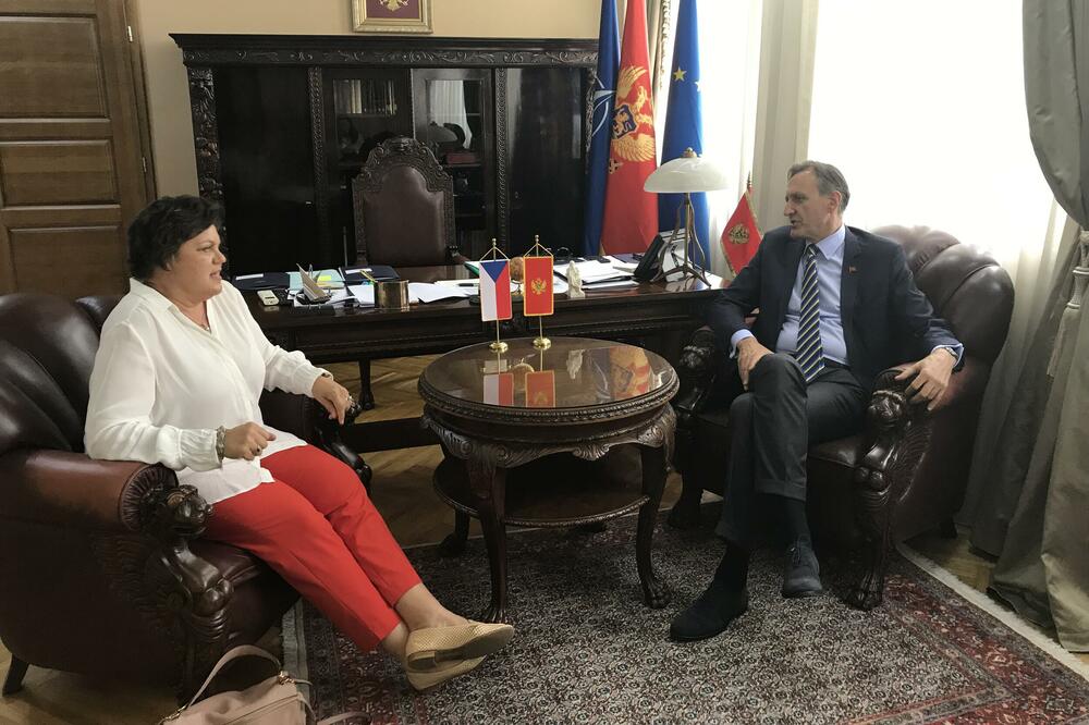 Hrebičkova i Krivokapić, Foto: MVP