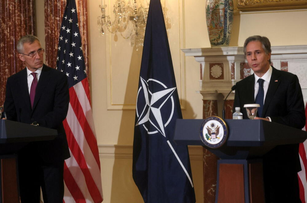 Stoltenberg i Blinken