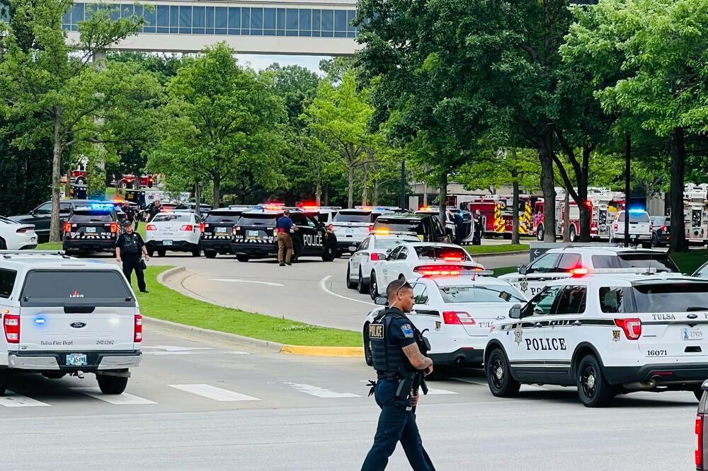 Policija ispred medicinskog centra u Talsi, Foto: Facebook/Tulsa Police Department