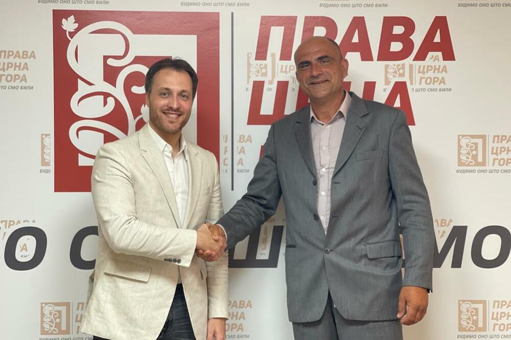 Milačić i Ostojić, Foto: Prava Crna Gora