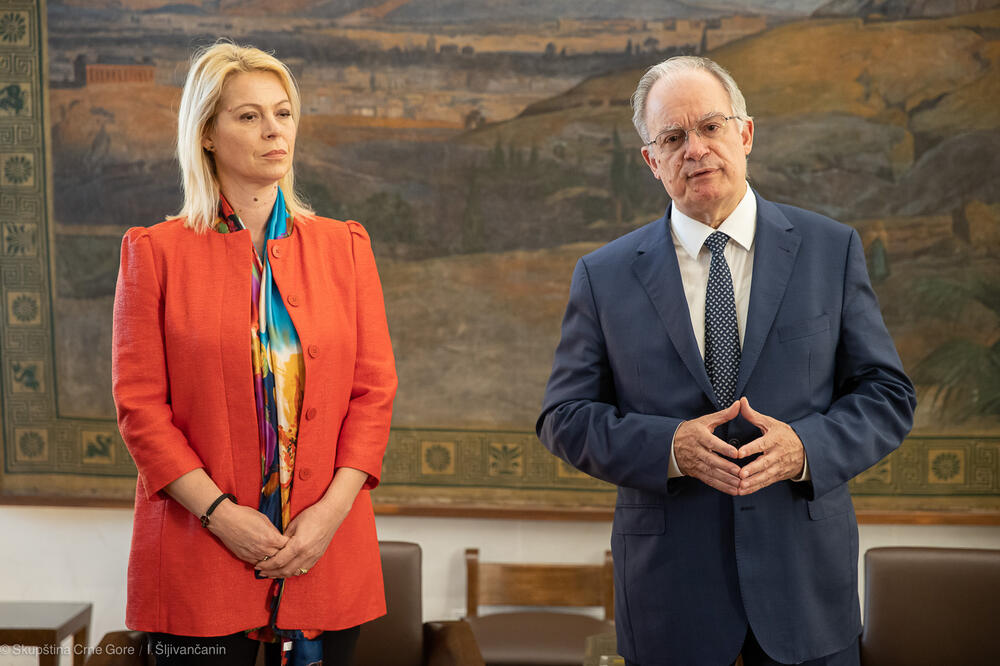 Đurović i Tasulas, Foto: Skupština/Igor Šljivančanin