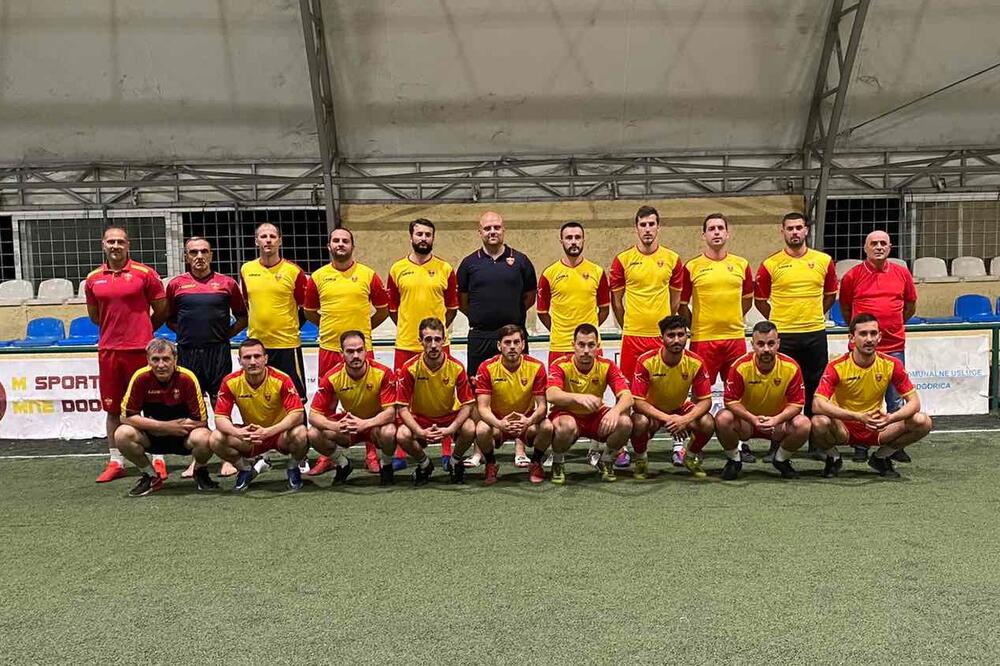 Reprezentacija Crne Gore koja će nastupi u Košicama, Foto: Minifudbal Crna Gora (Association Minifootball Montenegro)
