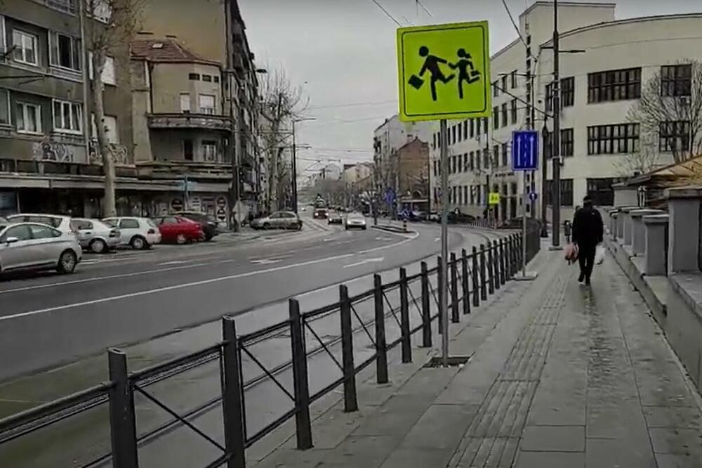 Dušanova ulica u Beogradu, Foto: Printscreen YouTube