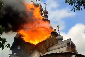 A 17th-century monastery in eastern Ukraine hit: Mutual...