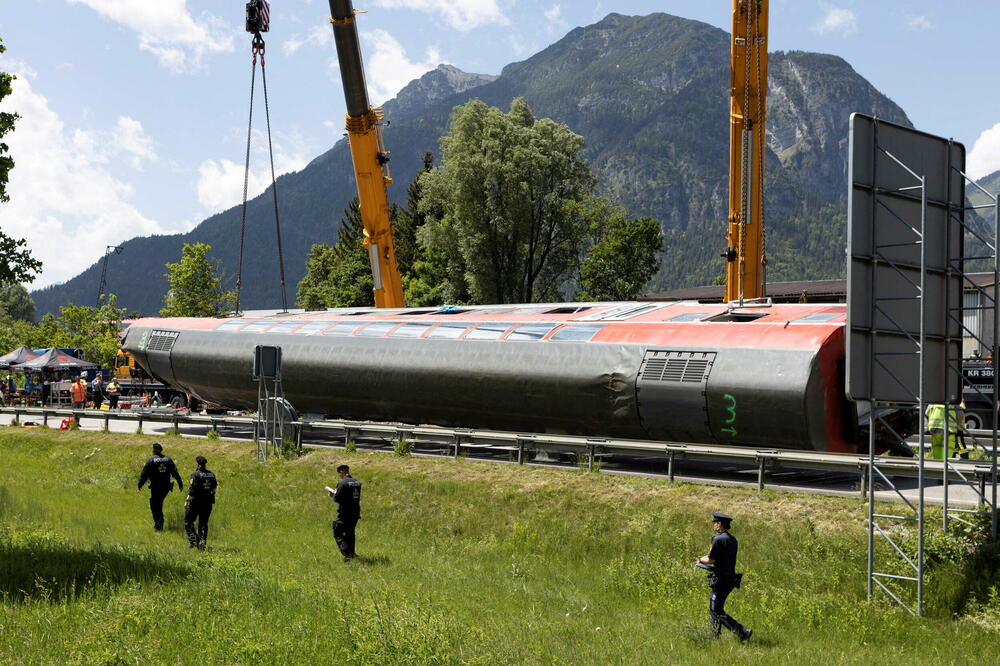 Sa mjesta nesreće kod Garmiš-Partenkirhena, Foto: Reuters