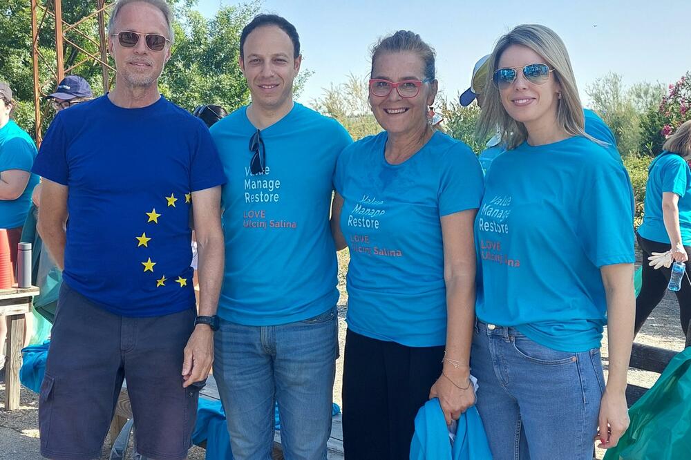 Sa akcije čišćenja Solane, Foto: Ministarstvo ekologije prostornog planiranja i urbanizma