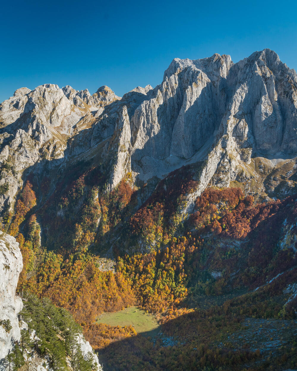 Prokletije mountains have the highest peak in Montenegro