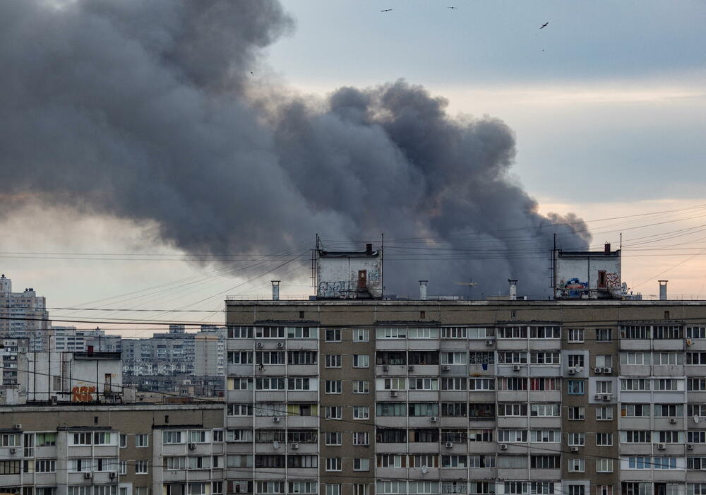 Kijev se juče poslije mjesec dana ponovo našao na udaru ruskih raketa