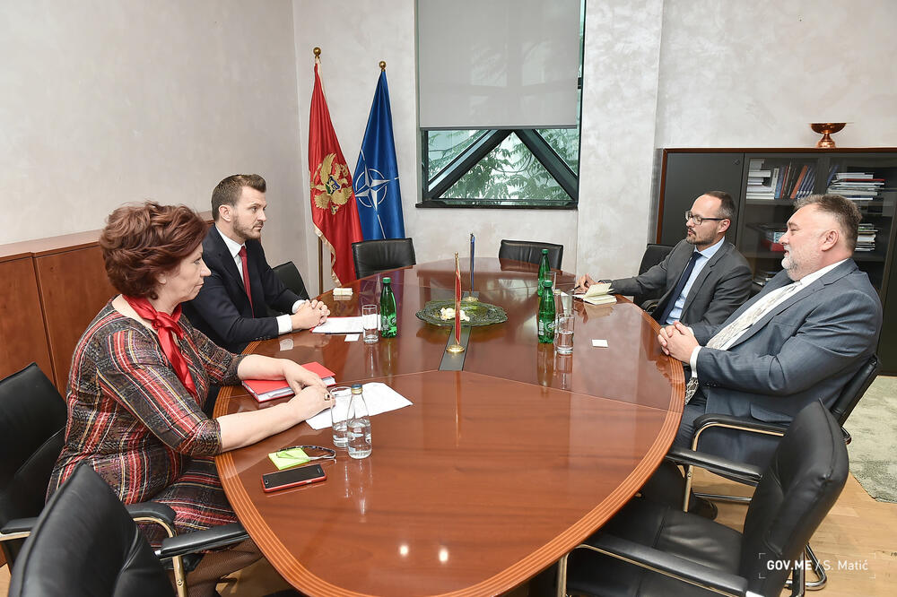 Sa sastanka Dukaj Gandel, Foto: Gov.me/Saša Matić