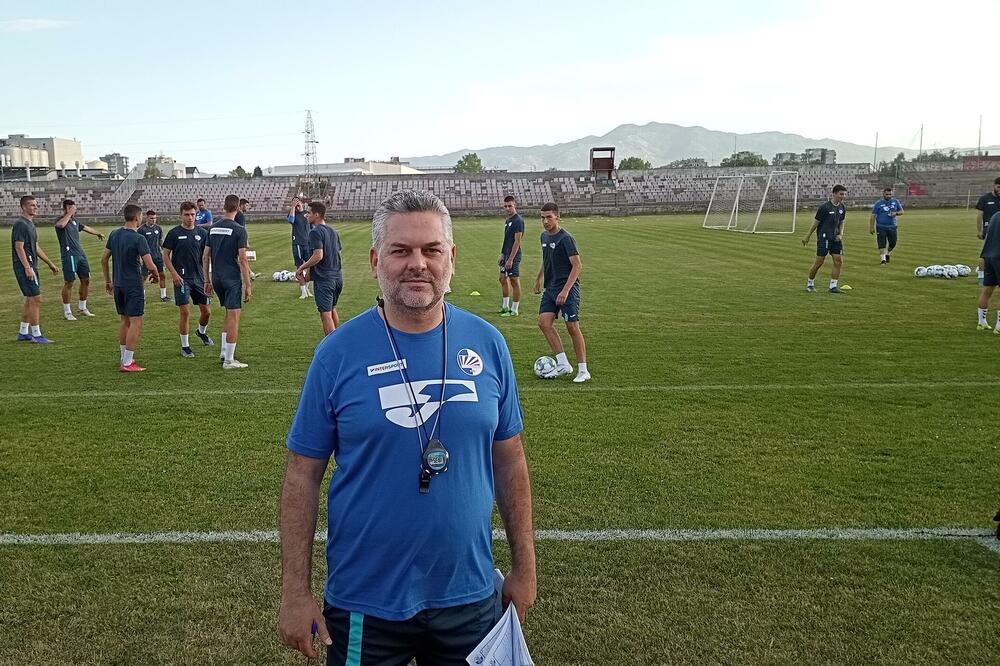 Savović na današnjem treningu, Foto: Savo Njunjić
