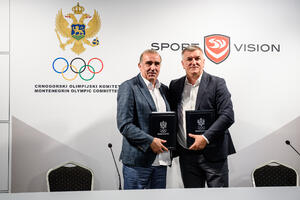 Crnogorski olimpijski komitet i kompanija Sport Vision zajedno...