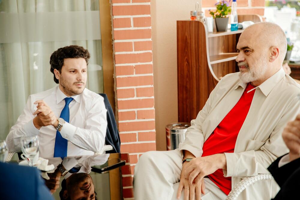 Abazović i Rama, Foto: Tviter/Dritan Abazović