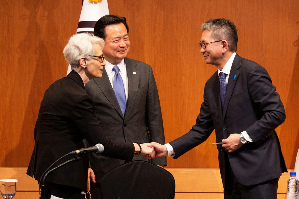 Čo Hjun-dong, Šerman i Mori, Foto: Reuters