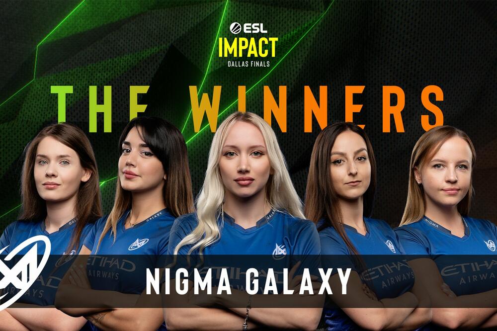 Najbolja ženska ekipa u disciplini CS:GO: Nigma Galaxy, Foto: ESL / DreamHack Counter-Strike