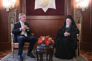 Đukanović with the Ecumenical Patriarch: "Deep connections between the Mother...