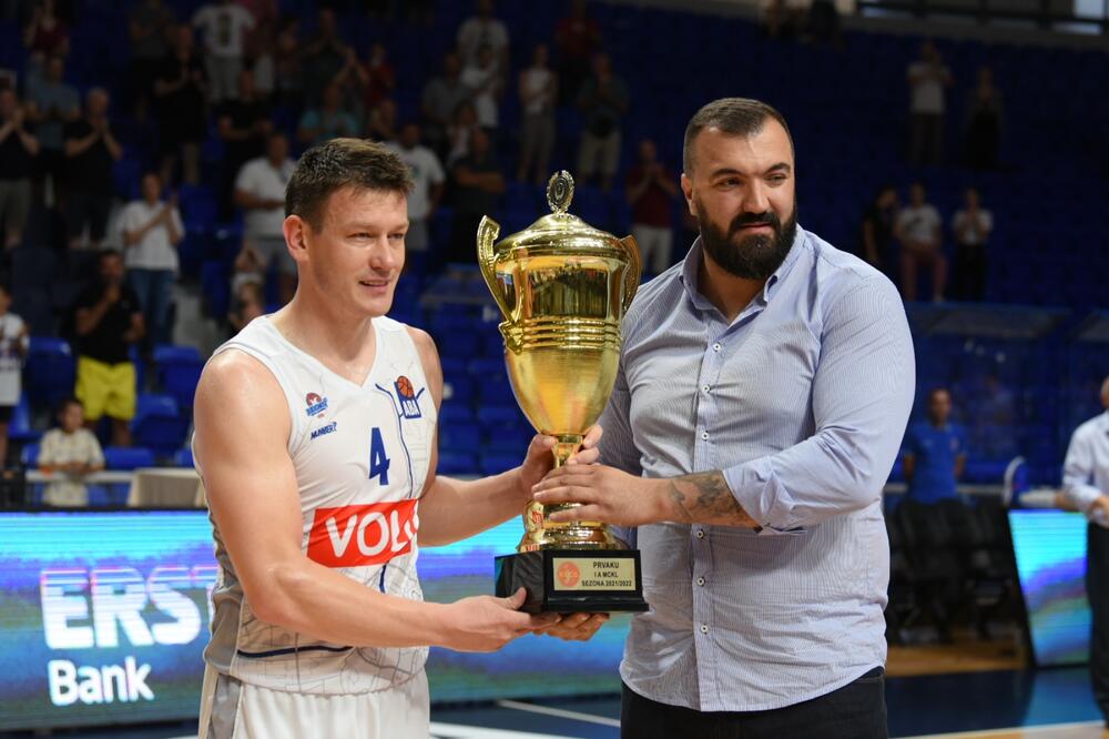 Šehović sa predsjednikom KSCG Nikolom Pekovićem, Foto: Boris Pejović