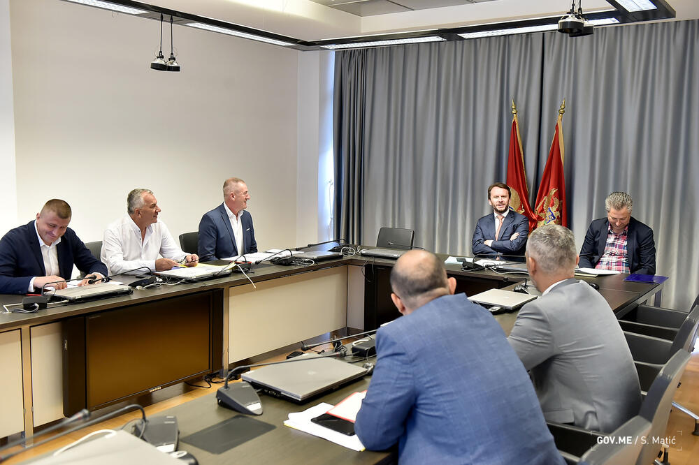 Sa sastanka, Foto: Gov.me/Saša Matić