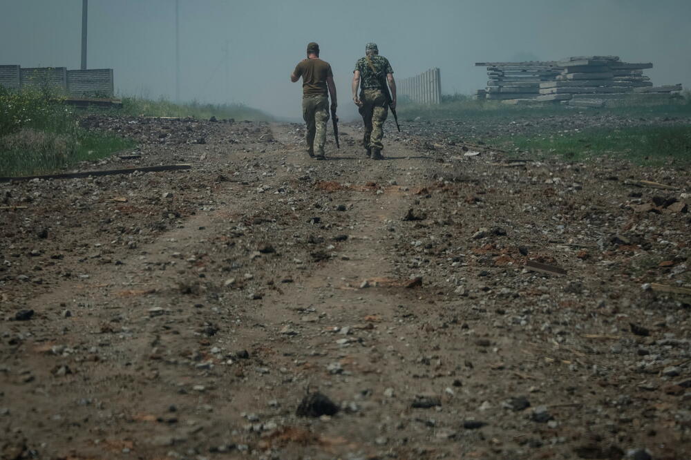 Ukrajinski vojnici u Donjeckoj oblasti, Foto: Rojters