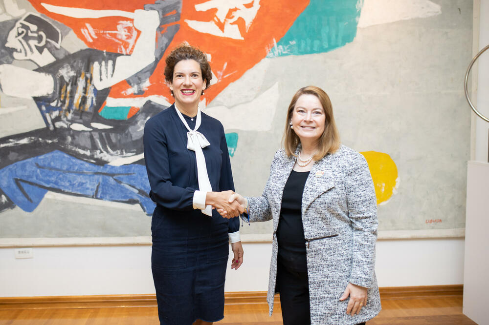 Vlaović i Rajnke, Foto: Ministarstvo kulture i medija