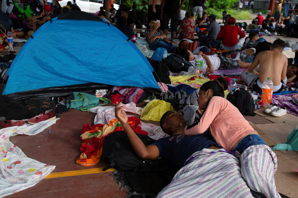 Migranti koji žele da uđu u SAD: Južni Meksiko, Foto: Reuters