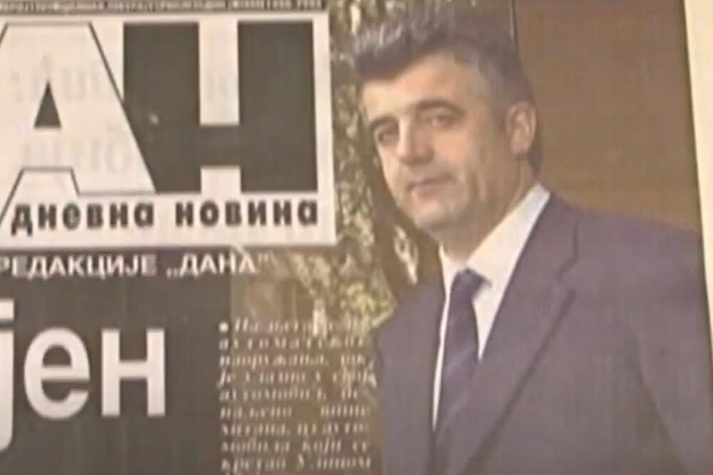 Naslovnica "Dana" nakon ubistva Jovanovića, Foto: Screenshot/TV Vijesti