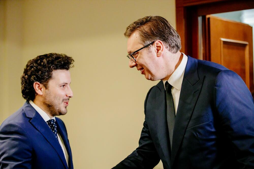 Abazović i Vučić, Foto: Tviter Abazovic