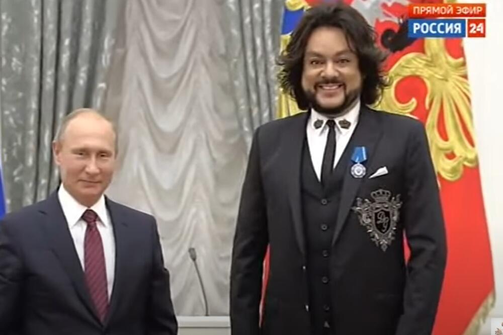 Putin i Kirkorov 2017. godine, Foto: Screenshot/Youtube