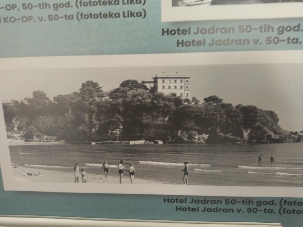Hotel Jadran pedesetih godina